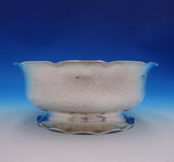L. Pestrom Swedish .830 Silver Fruit Bowl Hand Hammered 8 3/4" 18.2 ozt. (#4897)