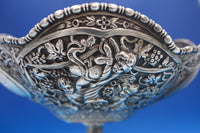 Derby Silver Co Silverplate Centerpiece Bowl Raised #1264 Winged Cherubs (#8490)