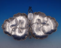 Reed and Barton Sterling Silver Candy Dish Leaf Motif with Handle #X103 (#8116)