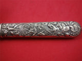 Reed and Barton Silverplated Dinner Knife Blunt w/ Animals Antique 9 5/8"