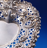 Chantilly by Gorham Sterling Silver Nut Dish Heart Shaped #956 0.9 ozt. (#7561)