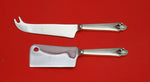 Woodlily by Frank Smith Sterling Silver Cheese Serving Set 2pc HHWS  Custom Made