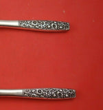 Contessina by Towle Sterling Silver Salad Serving Set 2pc with Nylon 12 1/8"