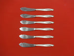 Silver Sculpture by Reed & Barton Sterling Silver Trout Knife Set 6pc. Custom