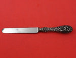 Rose by Stieff Sterling Silver Junior Knife Blunt HH with Plated Blade 7 1/4"