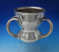 Gorham Sterling Silver Loving Cup with Applied Three Leaf Clovers #A3972 (#5676)