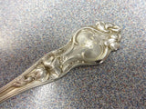 Violet by Wallace Sterling Silver Butter Spreader Flat Handle Small 5 1/8"