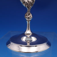 Reed and Barton Sterling Silver Wine Goblet w/ 3-D Rooster #X55 4" x 3" (#8095)