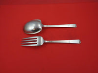 Modern Classic by Lunt Sterling Silver Salad Serving Set FHAS 9 1/8"