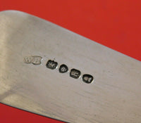 William Bateman English Georgian Sterling Silver Platter Spoon c1823 Eagle Crown