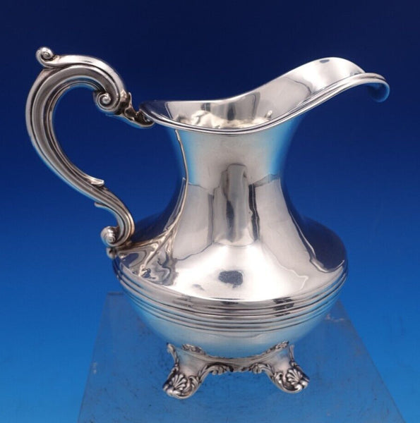 John James Keith English Victorian Sterling Silver Creamer w/4 Shell Feet #8446