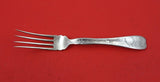 Lap Over Edge Acid Etched By Tiffany Sterling Regular Fork w/ pears 7 1/4"