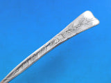 Lap Over Acid Etched by Tiffany Sterling Silver Dessert Junior Fork 6 1/4 Leaves