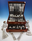 King Richard by Towle Sterling Silver Dinner Flatware Set 18 Service 175 Pieces