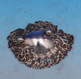 Shiebler Sterling Silver Ice Spoon GW 9 1/4" with Unique Spoon Rest (#9295)