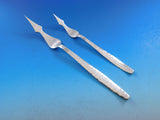 Swedish Modern by Allan Adler Sterling Silver Flatware Set Hammered 114 pcs
