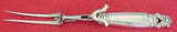 Acorn by Georg Jensen Sterling Silver Roast Carving Fork HH with Stainless 11"