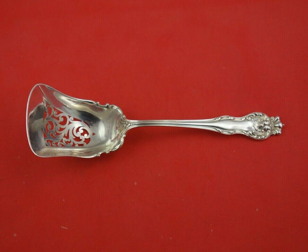 Queen by Mount Vernon / Howard Sterling Silver Fruit Scoop Pierced 8 1/2"