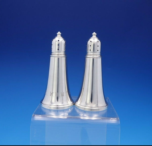 Revere Silversmiths Inc Sterling Silver Salt Pepper Shaker Set 2pc #808 (#3706)
