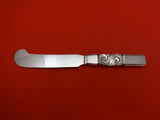 Scroll by Georg Jensen Sterling Silver Butter Spreader HH All Sterling 5 3/4"