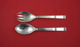 Cardinal by Grann and Laglye Danish Sterling Silver Salad Serving Set AS 9 1/4"