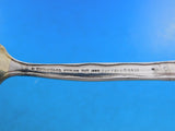 Lap Over Edge Acid Etched Tiffany Sterling Ice Cream Fork GW Buffalo Grass