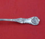 King George by Gorham Sterling Silver Berry Spoon Gold Washed Square Bowl 9"