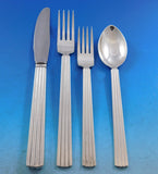 Bernadotte by Georg Jensen Sterling Silver Flatware Set Service 135 pcs Luncheon