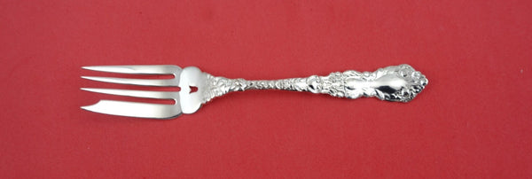 Imperial Chrysanthemum by Gorham Sterling Silver  Salad Fork pierced  6"