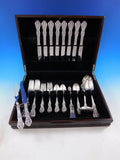 Primrose by International Sterling Silver Flatware Set 8 Dinner Service 41 pcs