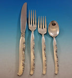 Flower Lane by Oneida Sterling Silver Flatware Set for 8 Service 39 pieces