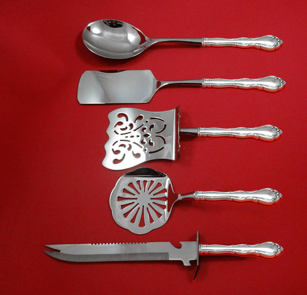 Fontana by Towle Sterling Silver Brunch Serving Set 5pc HH with Stainless Custom