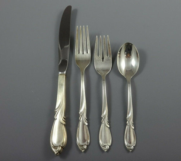 Rhapsody by International Sterling Silver Flatware 8 Service Set 33 Pieces