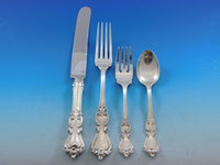 Marlborough by Reed & Barton Sterling Silver Flatware Set Service Dinner 85 pcs