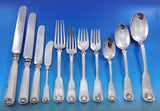 Shell & Thread by Tiffany Sterling Silver Flatware Set 12 Service 141 pcs Dinner