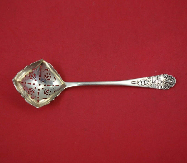Danish Sterling Silver Sugar Sifter Pierced Circa 1907 7 1/4"