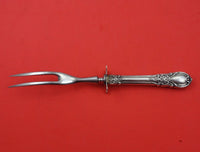 American Victorian by Lunt Sterling Silver Steak Carving Fork HH WS 9" Heirloom