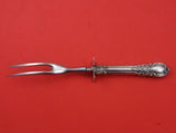 American Victorian by Lunt Sterling Silver Steak Carving Fork HH WS 9" Heirloom