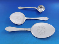 Continental Georg Jensen Sterling Silver Flatware Set 24 Service 524 pcs Dinner