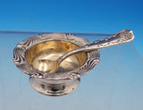 Wave Edge by Tiffany and Co Sterling Silver Salt Dip and Spoon Set GW (#9003)