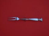 Romance of the Sea by Wallace Sterling Silver Steak Carving Fork HHWS 9 3/4"