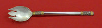 Aegean Weave Gold by Wallace Sterling Silver Ice Cream Fork 6" Custom Made