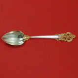 Grande Baroque Gold Accents by Wallace Sterling Silver Grapefruit Spoon Custom