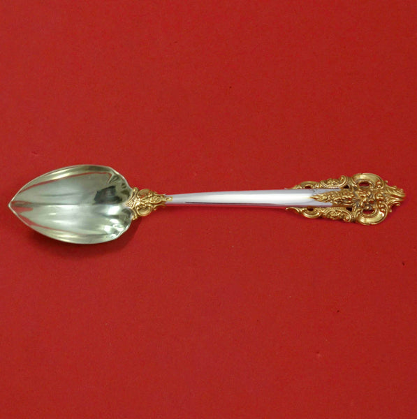 Grande Baroque Gold Accents by Wallace Sterling Silver Grapefruit Spoon Custom