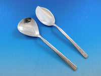 Trilogy by Gorham Sterling Silver Flatware Service for 12 Set 85 pieces