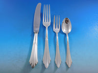 Facher by WMF Silverplated Flatware Service Set 91 pieces German matches Fan