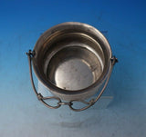Schulz and Fischer Sterling Silver Basket with Handle Mermaids c.1880 (#5876)