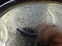 Ellis Barker Silverplate Bread Tray 12" x 7 1/2" x 1 3/4" (#2626)