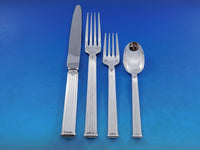 Triade by Christofle France Silverplated Flatware Set 6 Service 48 pcs Dinner