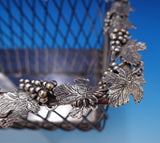 Grape by Unknown Italian Sterling Silver Wine Caddy / Grape Basket 61ozt (#7513)